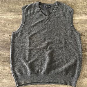 Brooks Brothers Cotton/Cashmere Sweater Vest - Size XL